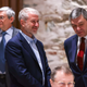 Roman Abramovich (left) in Istanbul for peace talks with Russian and Ukrainian delegations.